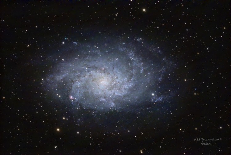 M33 Galaxy taken with RASA Celestron Origin telescope