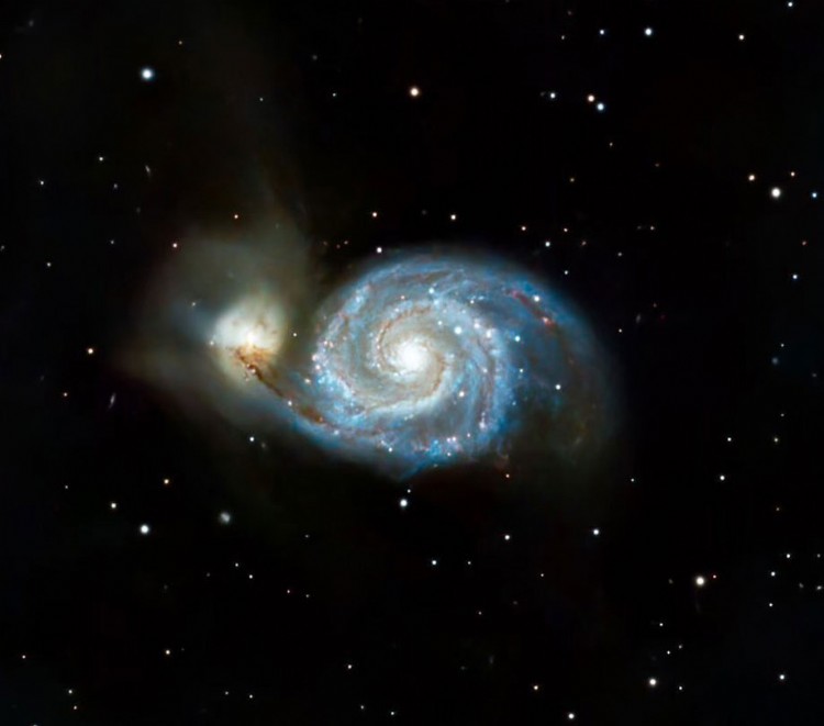 M51 Whirlpool and NGC 5195 Dwarf Galaxies Jeff Fishman
