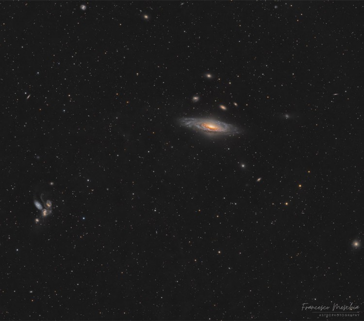 NGC 7331 Quintet captured with an Astro Tech AT130EDT