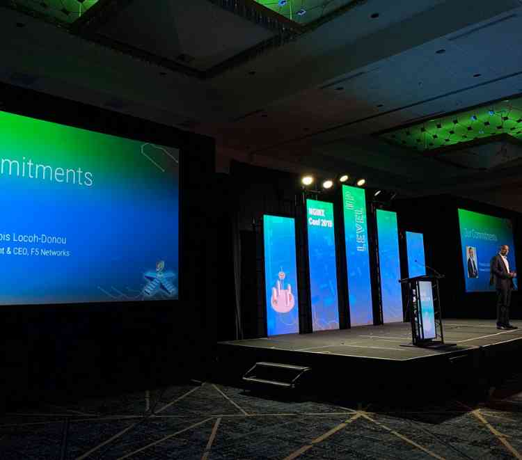 NGINX is absolutely core to the strategy of F5Networks says CEO Francois Locoh