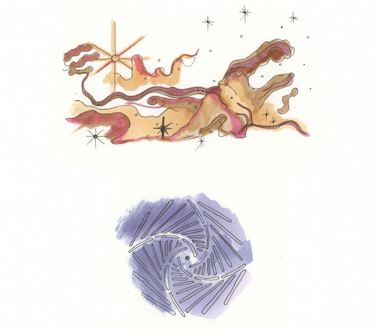 Nebula and Squish the Black Hole