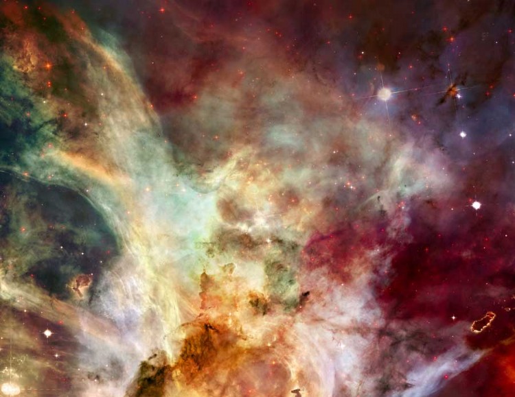 Nebula in deep space