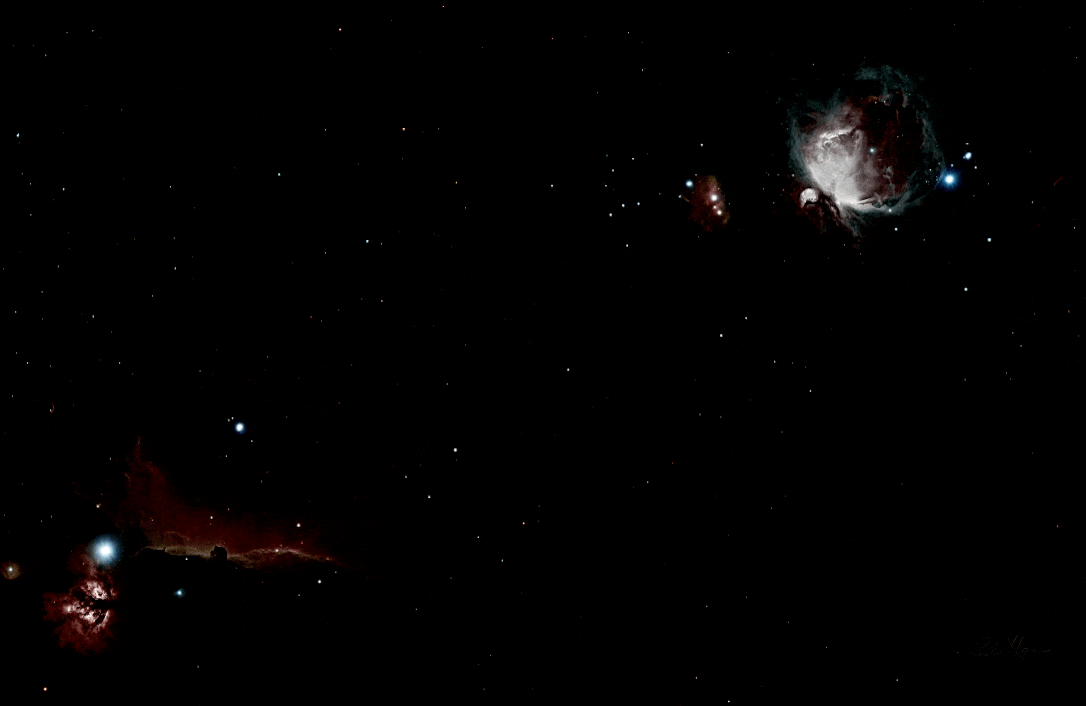 Orion Nebula Region Over Processed