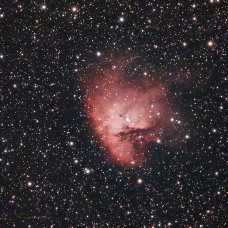 Pacman Nebula NGC 281 With Seestar Smart Telescope Astrophotography ScopeTrader