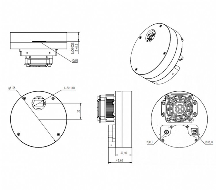 QHY miniCAM8 technical specs