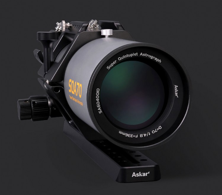 Quintuplet air spaced ED glass Petzval Astrograph