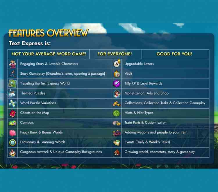 Relaxing word search