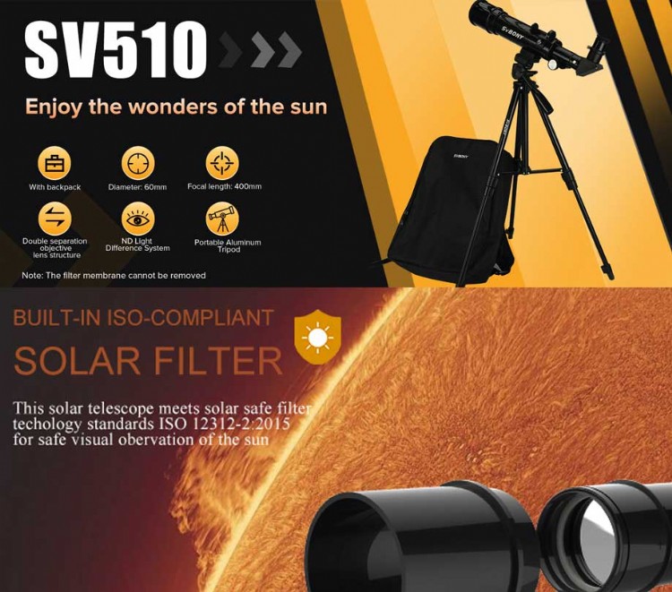 SV510 SVBONY Specifications