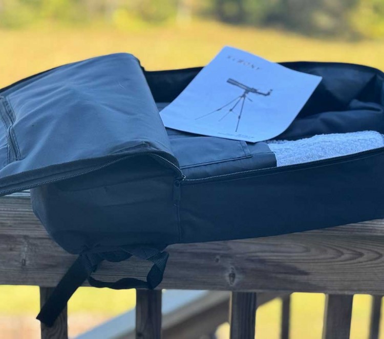 SV510 SVBONY backpack included in solar kit