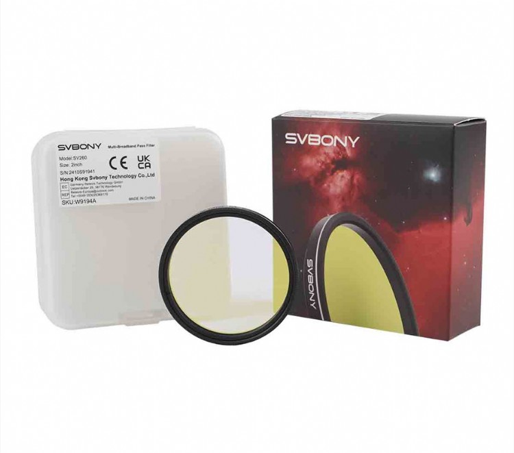 SVBONY SV260 Multi Bandpass Light Pollution Filter specifications