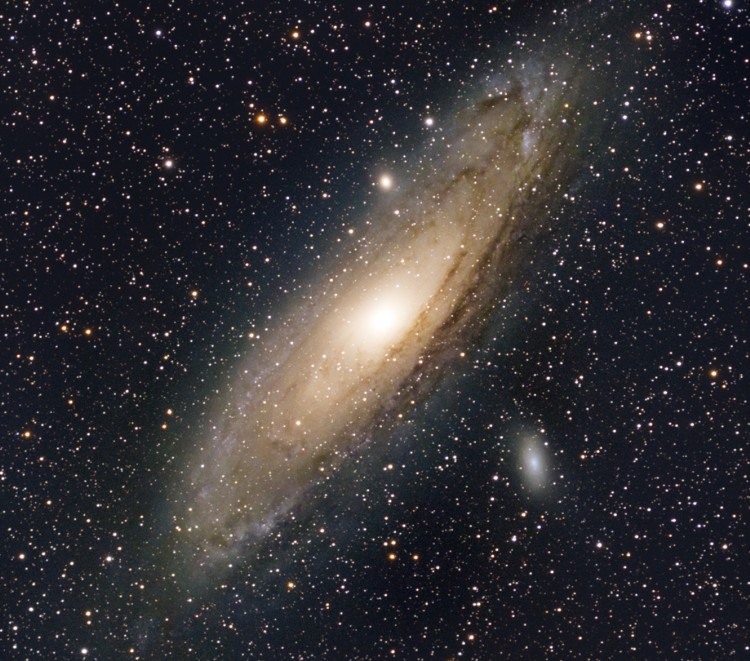 Seestar S30 Pro astrophotography on M31 Andromeda Galaxy ScopeTrader