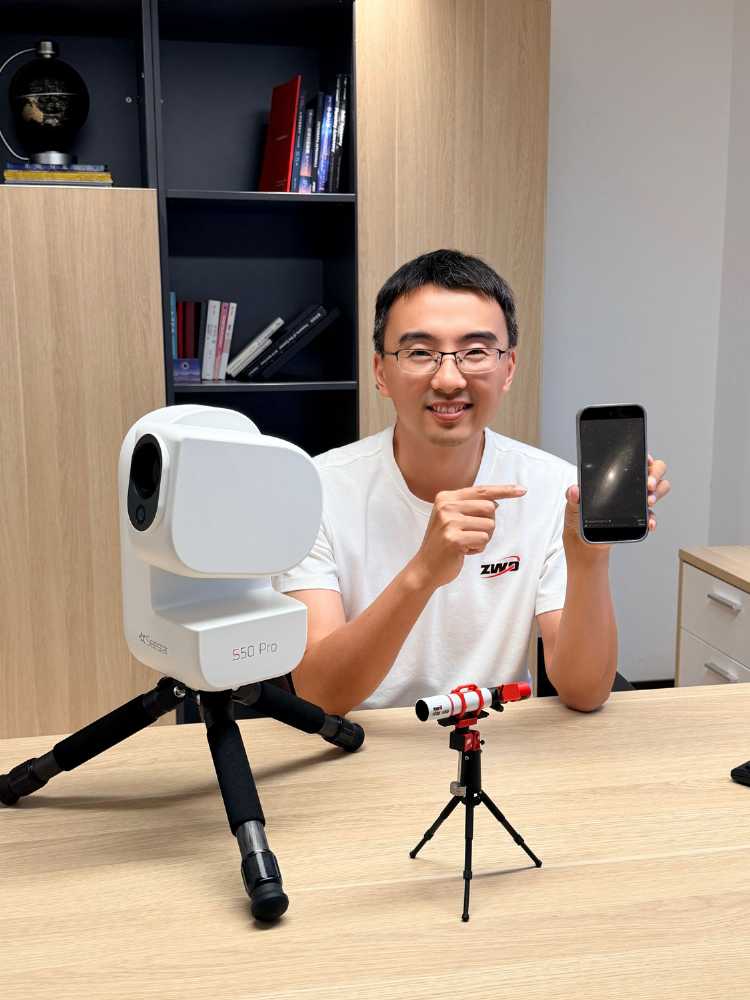 Seestar S50 Pro Chat with Sam Wen ScopeTrader