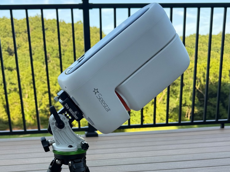 Seestar S50 on Skywatcher EQ wedge ScopeTrader