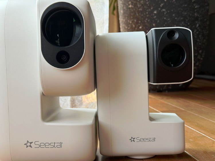 Seestars S50 Pro compared to S30 Pro dual lens design ScopeTrader