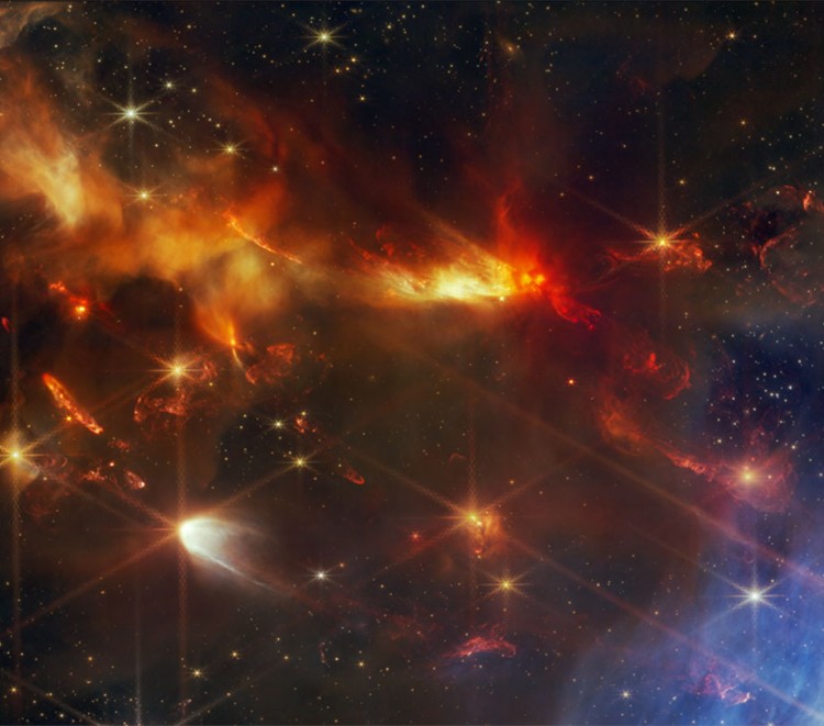 Serpens North Aligned Outflows Crop NIRCam