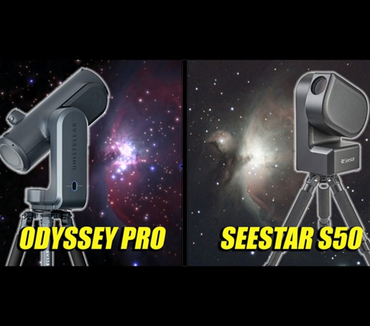 Side by side comparison of imaging capabilities under identical conditions