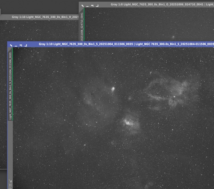 Stretching a FITS image shows the astrophoto data hidden inside ScopeTrader