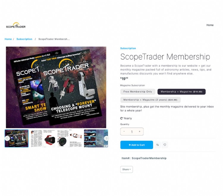 Subscribe now the skys just getting good