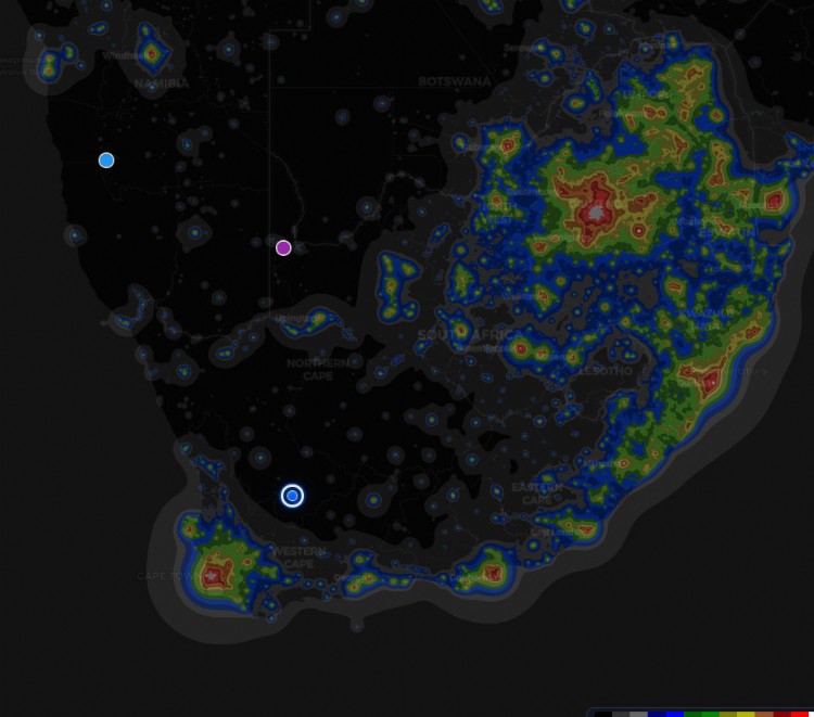 Sutherland a natural telescope haven