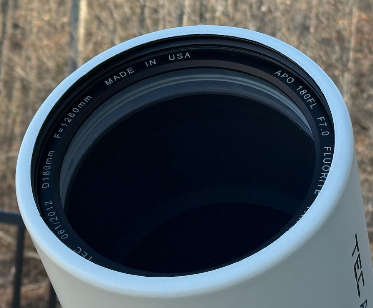 TEC 180FL Triplet optics ScopeTrader