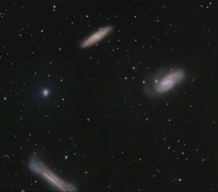 The Leo Triplet