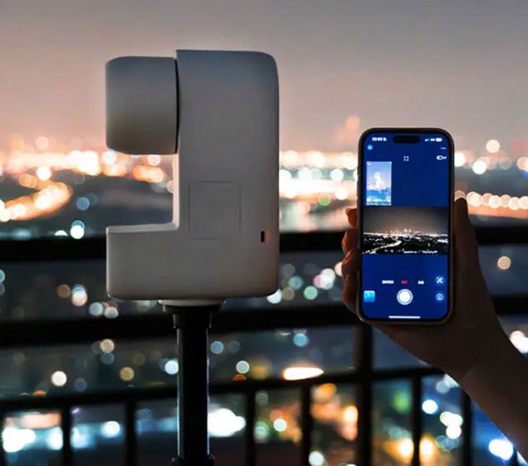 The Seestar S70 is expected to support an equatorial wedge