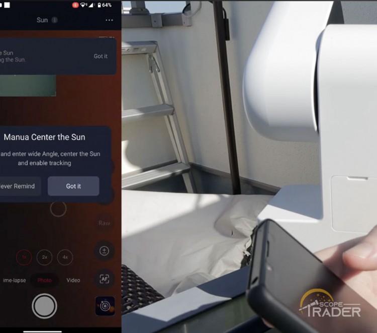 The app and software for the S30