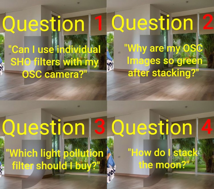 Top 4 astrophotography FAQs