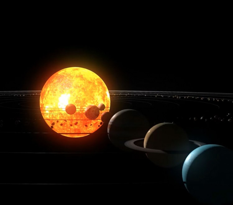 Upcoming rare planetary alignment