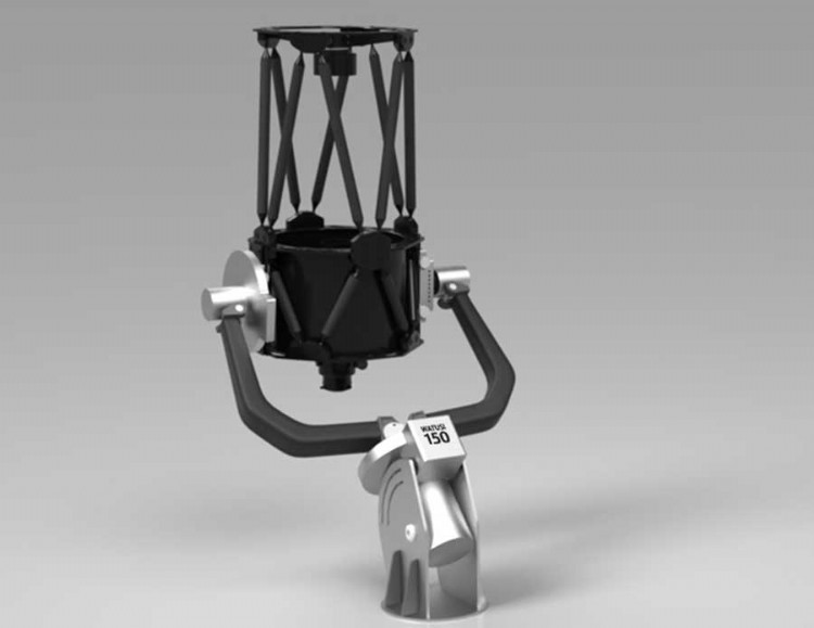 Watusi 150 equatorial fork mount 1