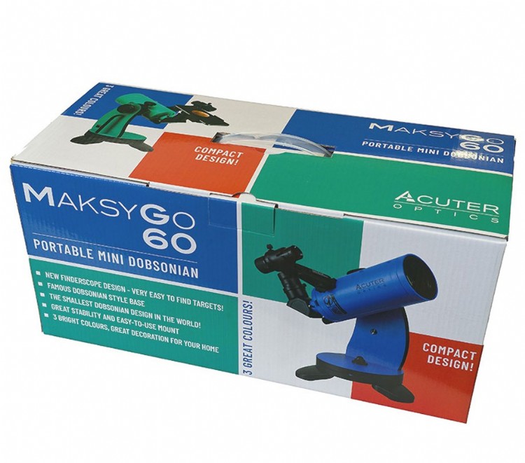 Whats included with the Acuter MAKSYGO 60 Mini Maksutov Dobson telescope