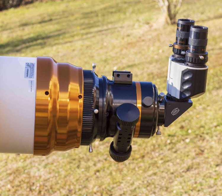 When needed the ASKAR 185 transforms into a giant fixed position binocular