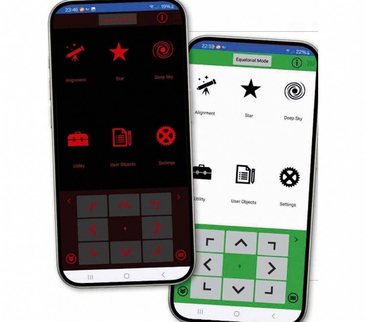 WiFi and Synscan app