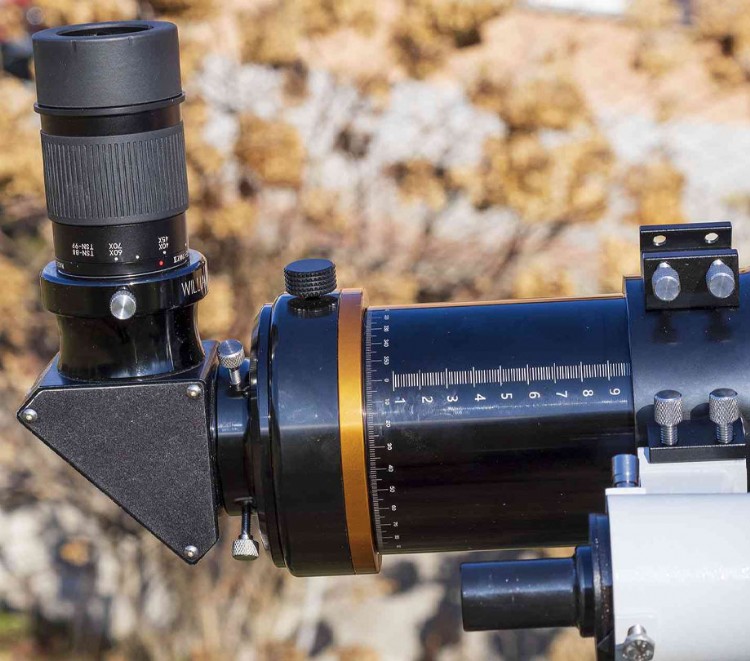 William Optics dielectric mirror diagonal with Kowa Te 11WZ zoom eyepiece