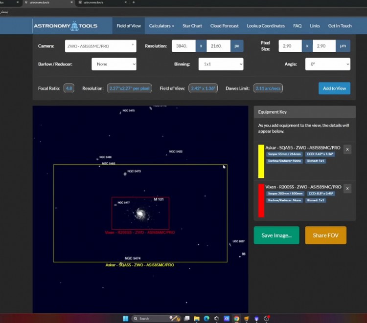 ZWOs cheapest cooled monochrome camera