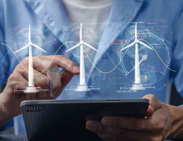 investor using blockchain predetions for energy management