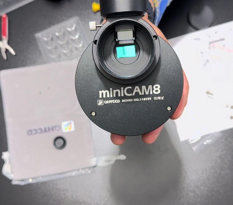 miniCAM8 close up of camera body ScopeTrader