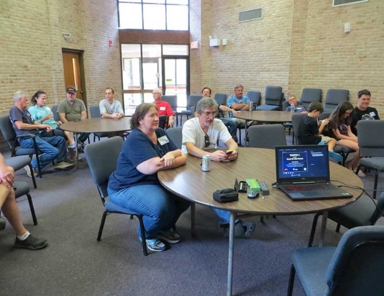 participants at the deep south star gaze event