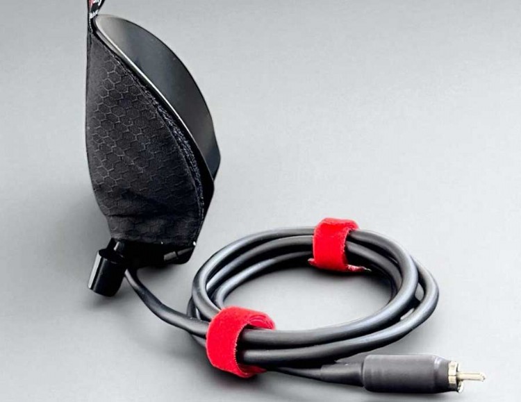 side view of the new dew heater from r sky astro instruments