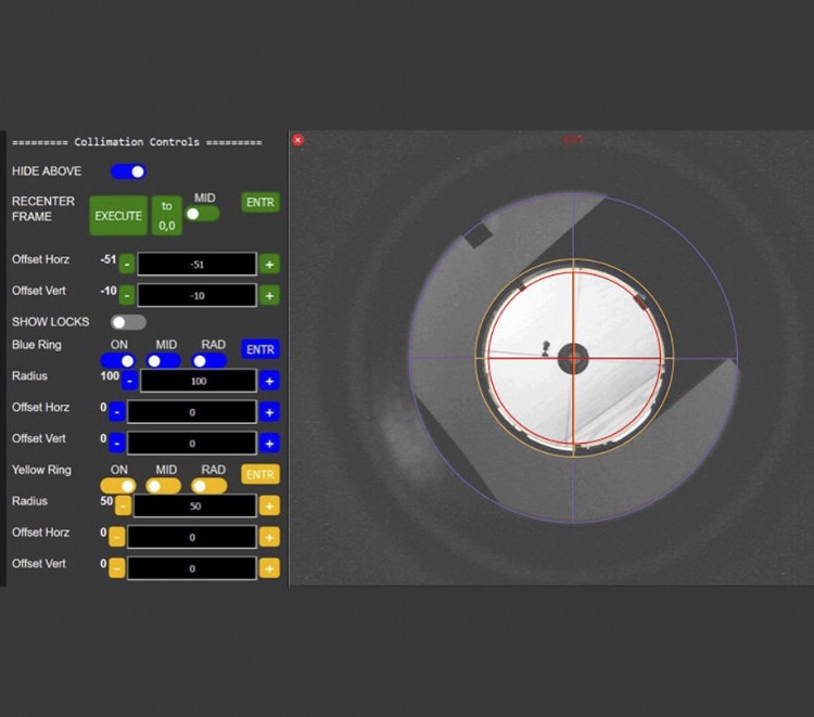 wifi Aline wireless video collimation tool