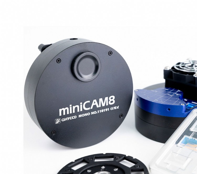 QHY miniCAM8 cooled color CMOS astronomy camera launched