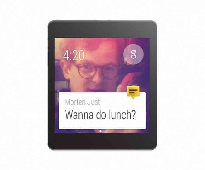 New Google android wear smart watch OS