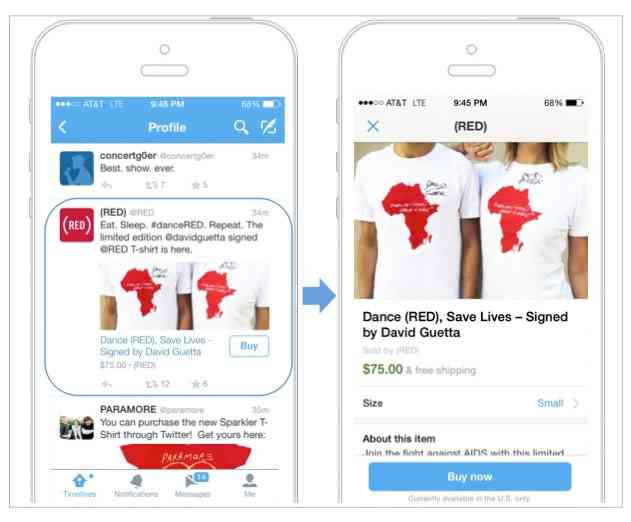 Twitter Buy Button Sees Slow Roll out