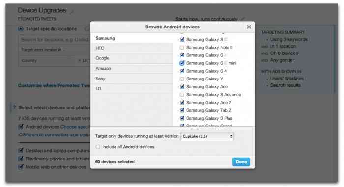 App Developers Can Now Target Twitter Ads by Device, OS Version, and WiFi