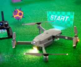 An augmented reality game for DJI drone users An augmented reality game for DJI drone users